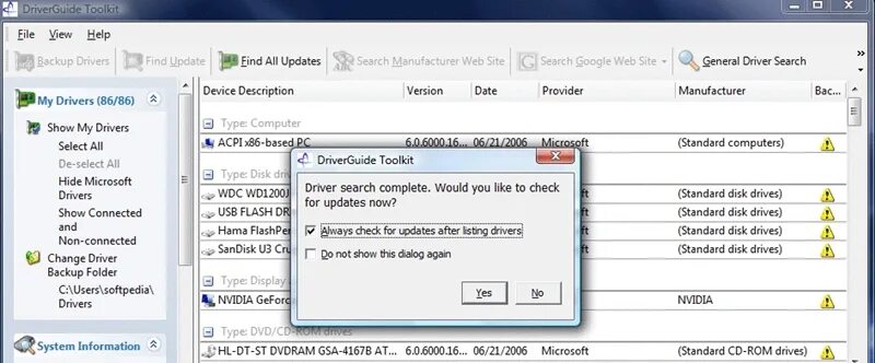 Org drivers