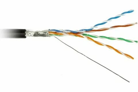 Hyperline кабель экранированный utp
