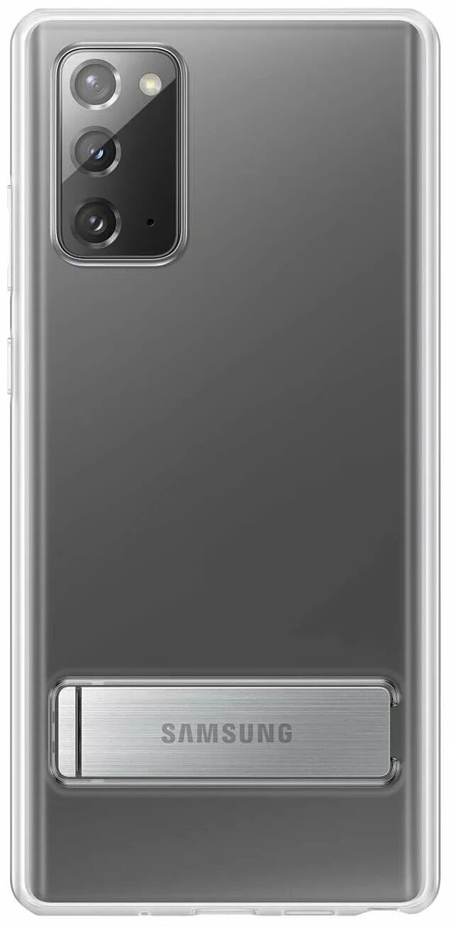 Clear standing. Чехол Samsung Clear standing Cover для Note 20. Прозрачный (EF-jn980ctegru). Samsung Clear standing Cover. Clear standing Cover отзыв.