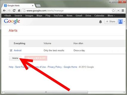 Google alerts