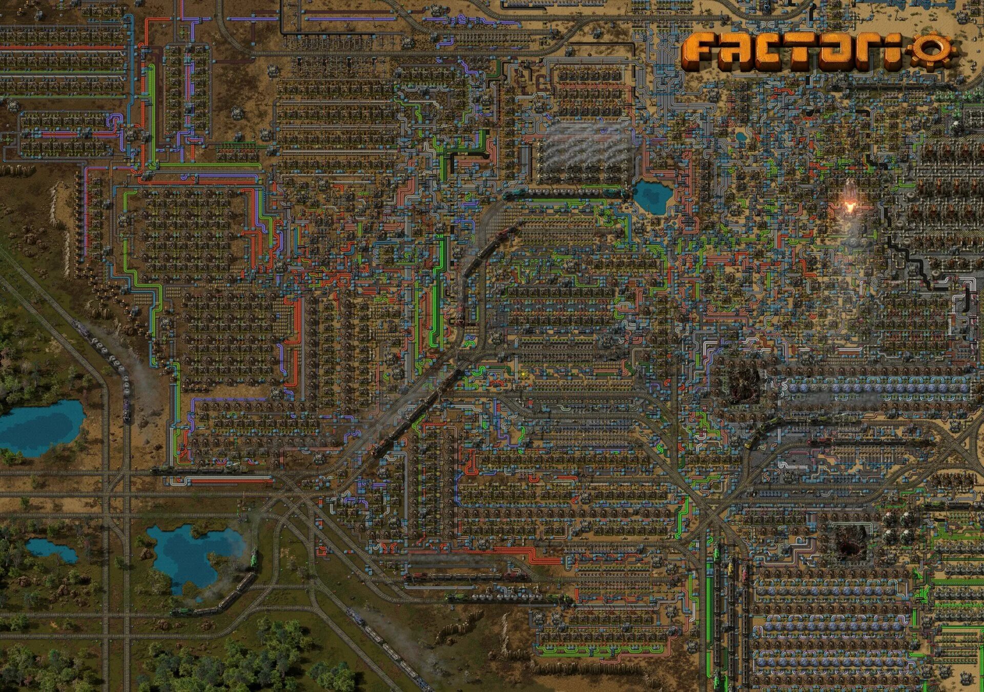 Factorio 2.0 дата выхода. Factorio спагетти фабрика. фактория игра. factorio картинки. factorio обои.