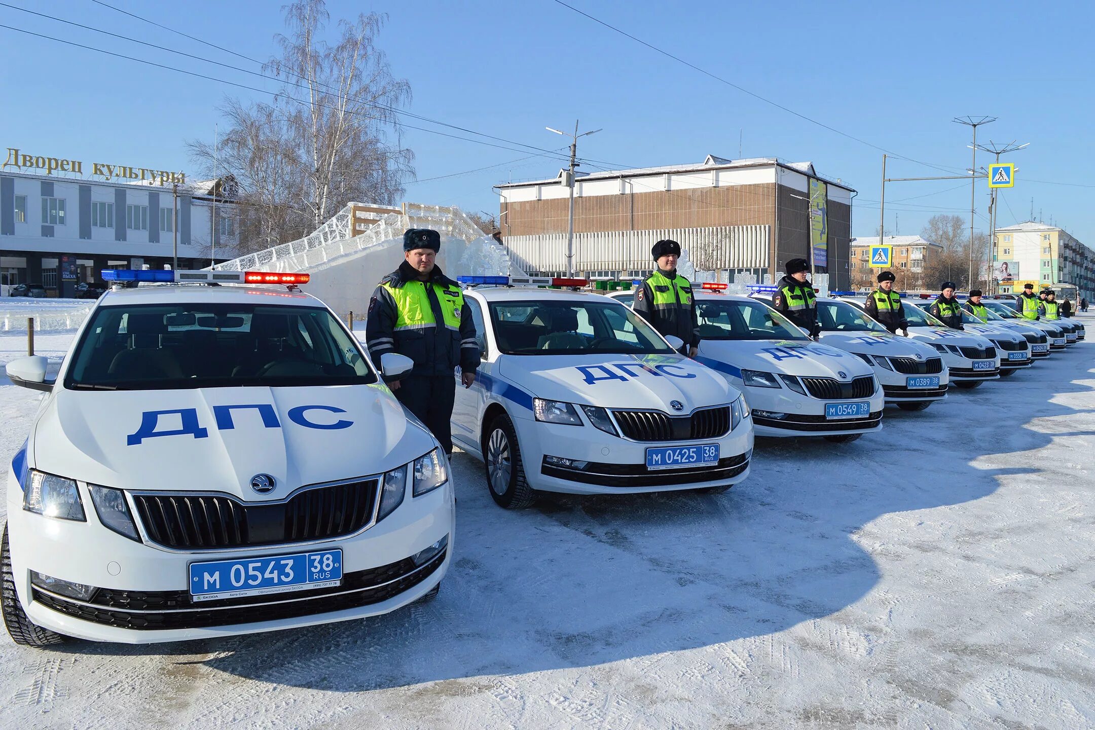 Skoda Octavia 2020 Police. Автопарк ДПС России.