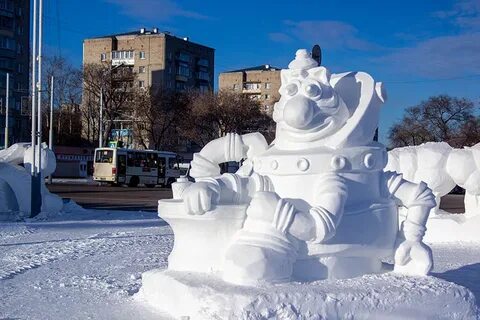 Снежный городок