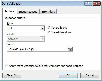 Message input