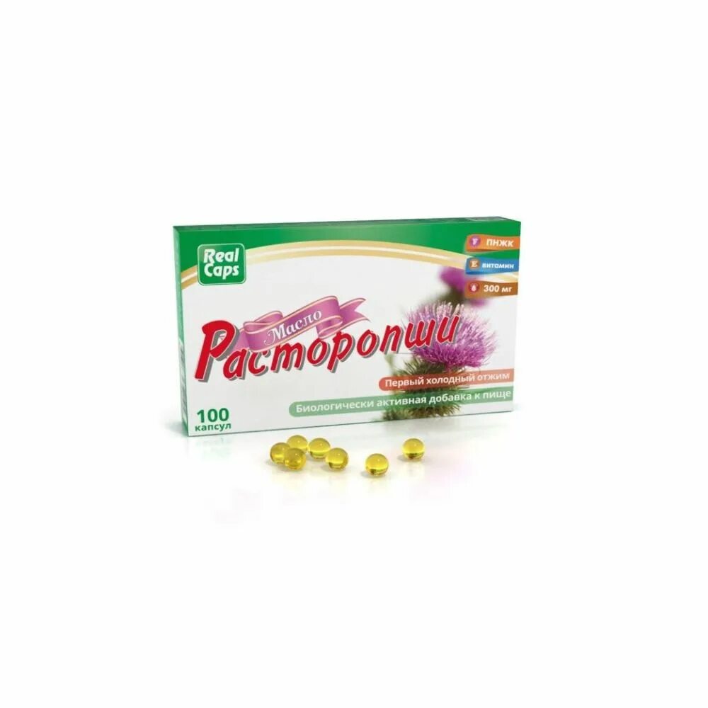 Масло расторопши капс. Расторопши капсулы реалкапс. масло расторопши в капсулах, 100 шт. realcaps масло расторопши капс. масло расторопши солнат в капсулах.