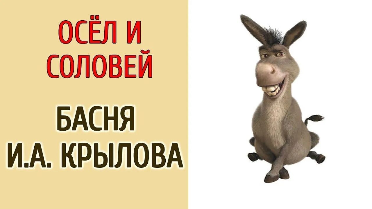 Басня осел и соловей читать. Осёл и соловей басня крылова. басня осел и соловей крылов. басня крылова осел. басня про осла.