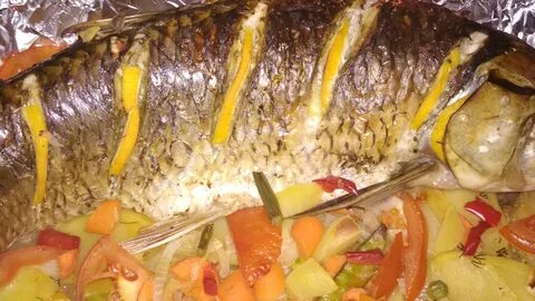 Как вкусно приготовить белого амура в духовке