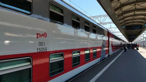 Двухэтажный поезд санкт петербург фото