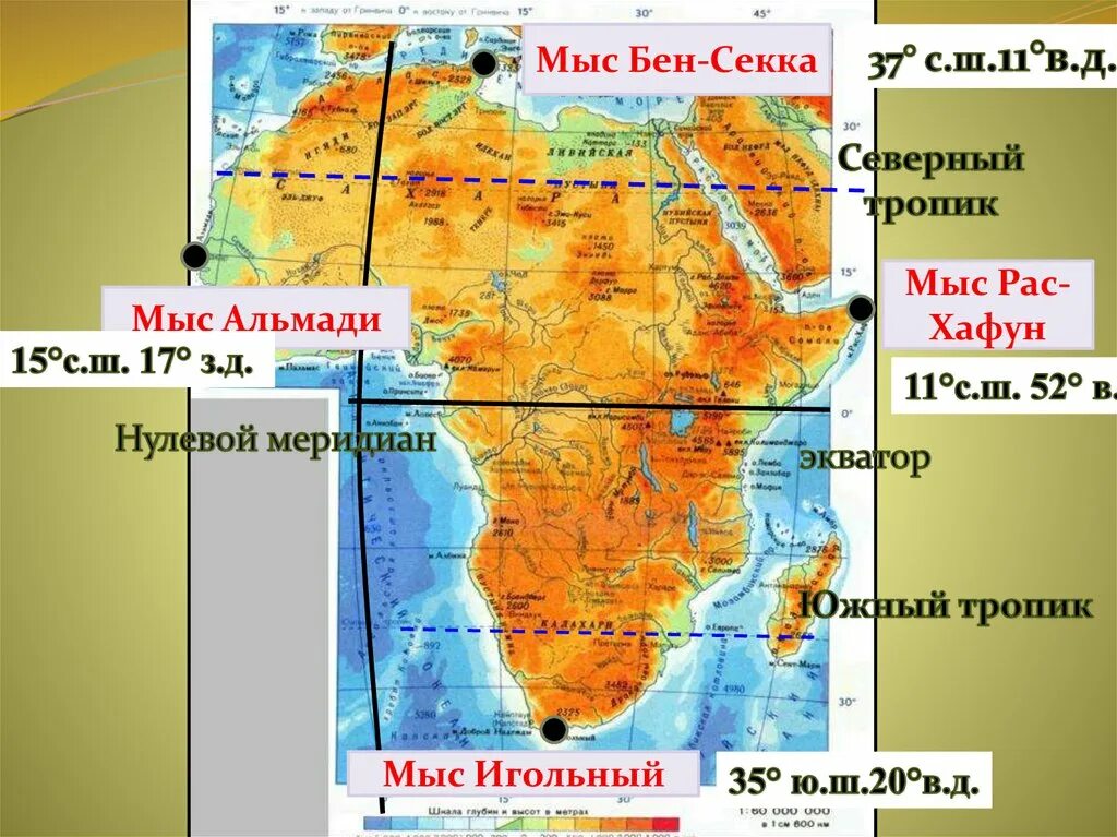 Африка мыс Бен Секка. Мыс Бен-Секка на карте Африки. Бен-Секка, мыс игольный, мыс Альмади, мыс рас-Хафун. Мыс Бен-Секка (рас-Энгела, Эль-Абъяд). Африка относительно 0 меридиана