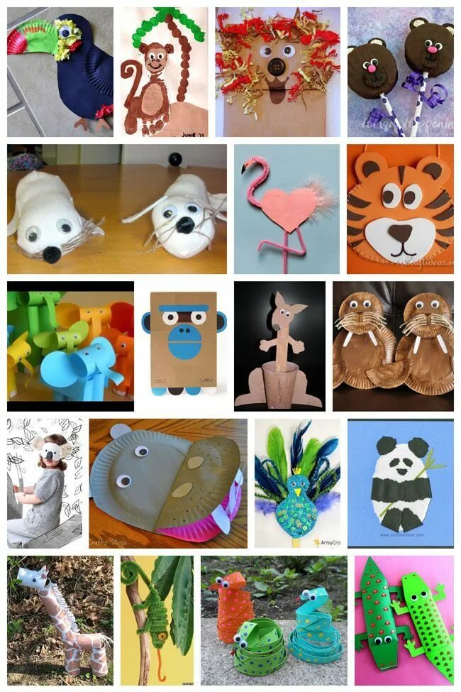 Палочки от мороженого поделки. Animal craft. Поделки для дошкольников craft for kids farm animals. Wild animals craft. Зверюшки из одноразовых тарелок.