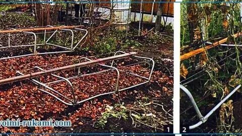 Из старой раскладушки своими руками