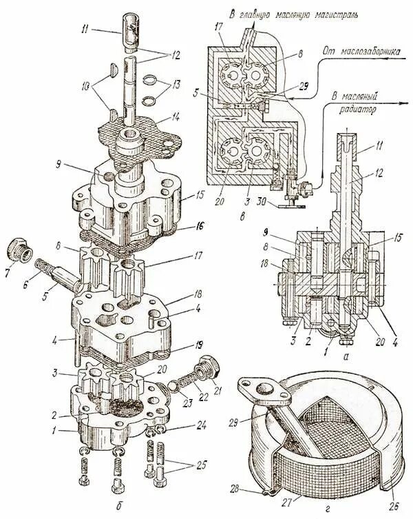 Редукционный клапан масляного насоса ЗИЛ 130. Масляный насос ДВС ЗИЛ 130. Масляный насос ЗИЛ 130 чертеж. Масляный насос зил 130