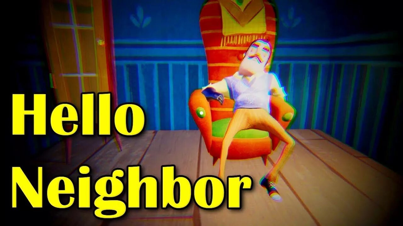 Кресло привет соседа. Кресло в hello Neighbor.