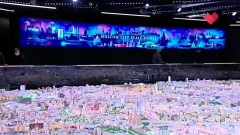 Сиреневая аллея павильон макет москвы