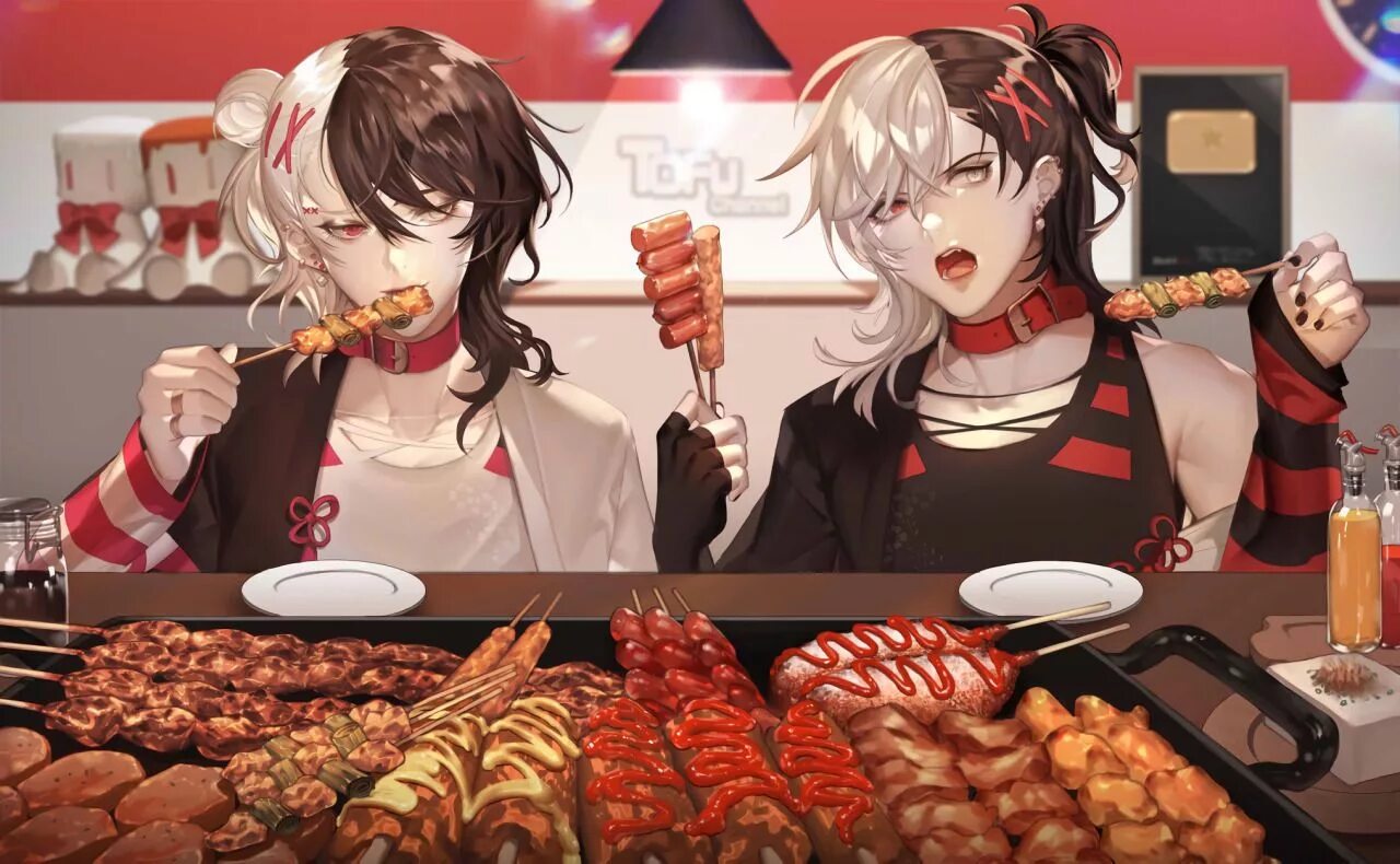 Мод на поедание еды. Тофу аниме еда. food fantasy тофу. food fantasy сладкий и солёный тофу. арты еды.
