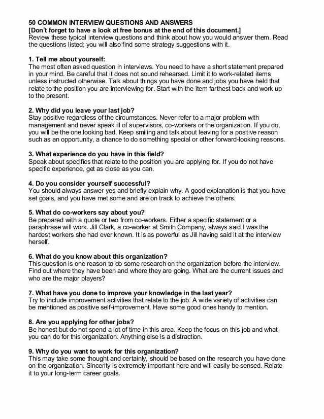 Interview answers. Job interview questions. interview questions and answers. job interview questions and answers example. typical job interview questions.