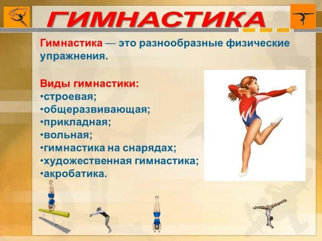 Определение виды упражнения. Виды гимнастики. прикладная гимнастика. гимнастика виды гимнастики. доклады все виды гимнастики.