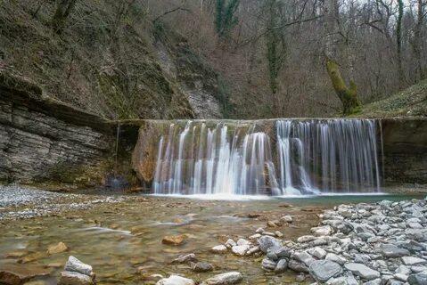 Белореченские водопады краснодарский