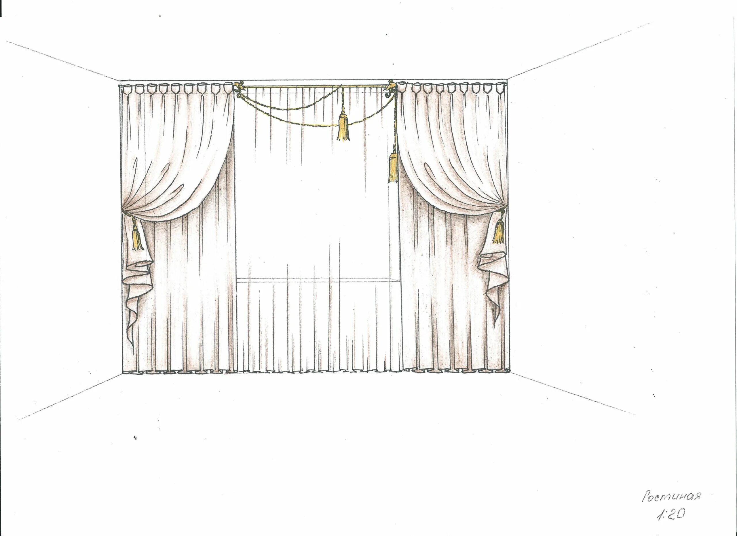 набросок сцены. театральный занавес эскиз. создаем эскиз занавеса. эскизы штор. шторы рисунок.