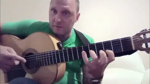 Зеленый гитарист разбор