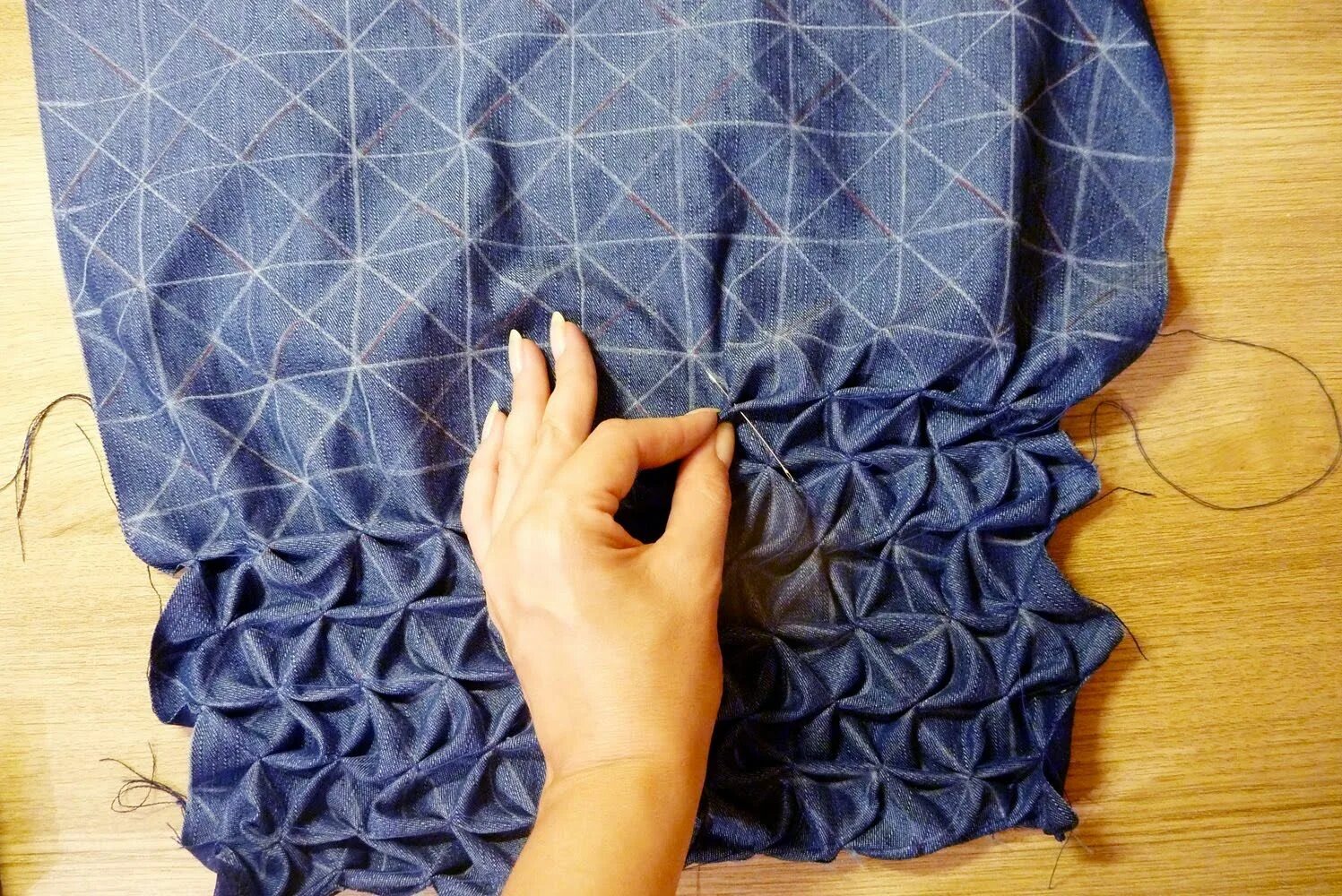 Sewn patterns