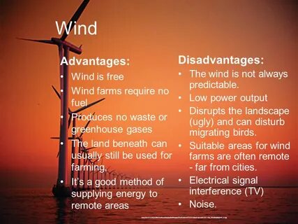 Can be a wind