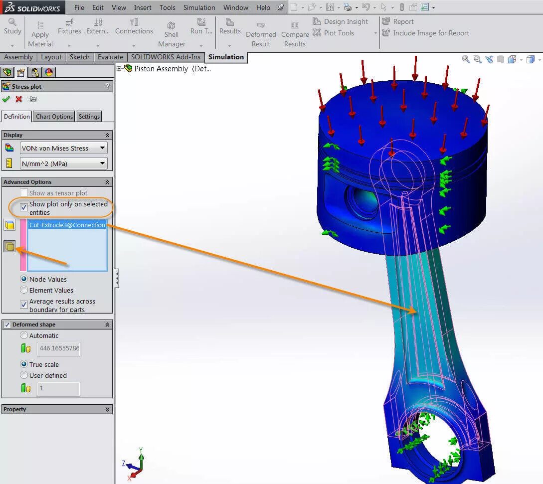 Simulation results