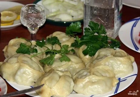 Вкусные манты из свинины