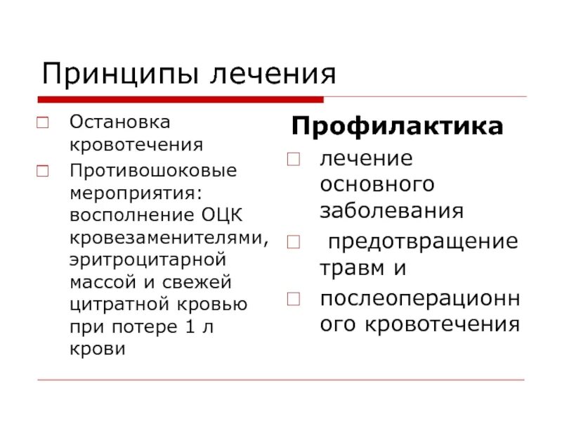 Открылось кровотечение после операции. Профилактика послеоперационного кровотечения. принципы противошоковых мероприятий. противошоковые мероприятия при кровотечении. профилактика вторичного кровотечения после операции тест.