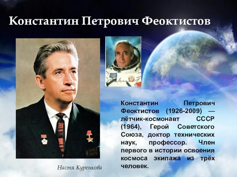 Все космонавты ссср и россии