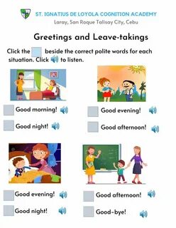 Leave taking