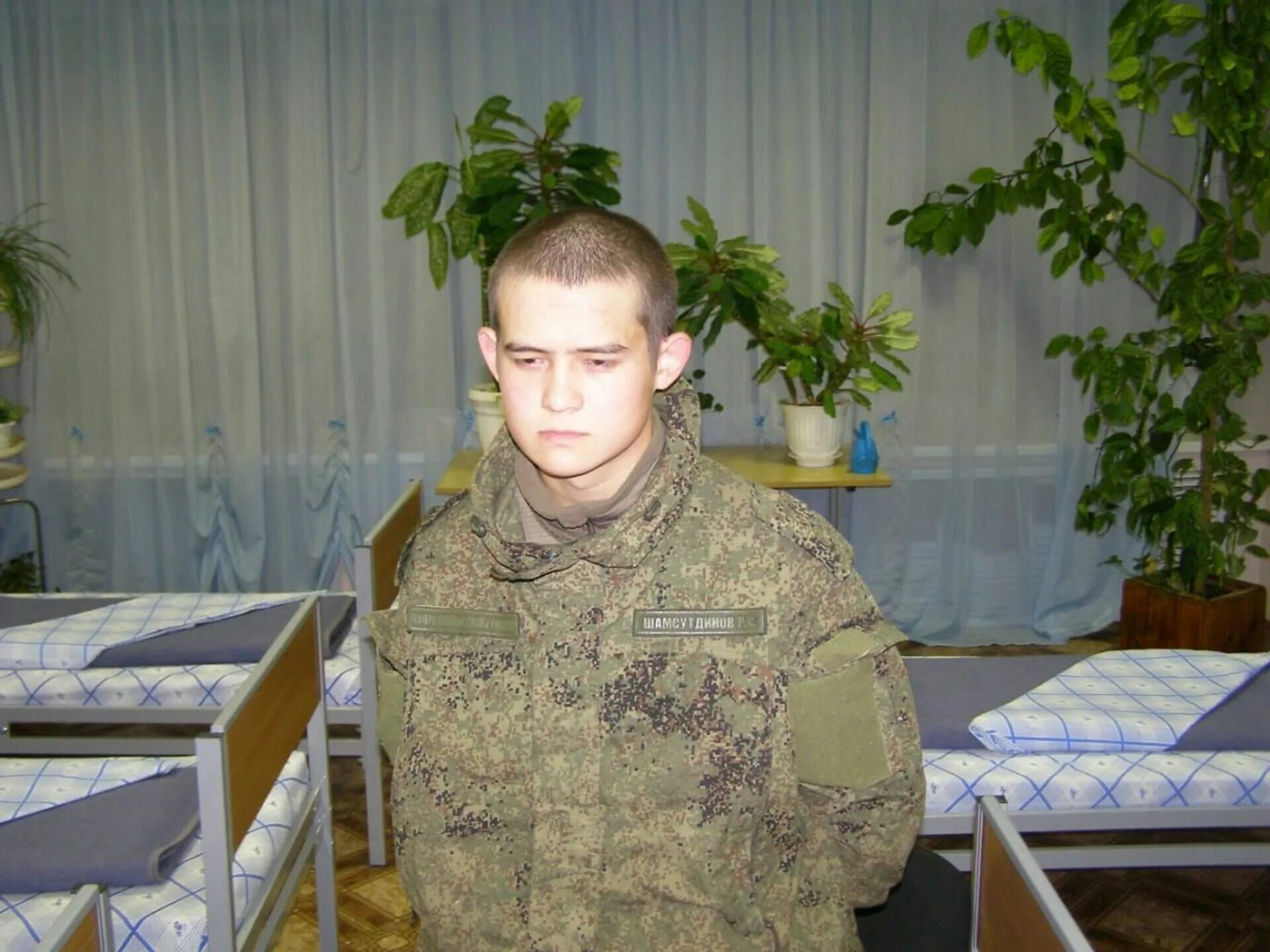 Солдат срочник расстрелял сослуживцев Шамсутдинов. Обвиняемый военнослужащий