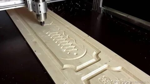 Как фрезером сделать рисунок на двери