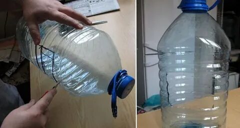 Как сделать бутылки ловушку