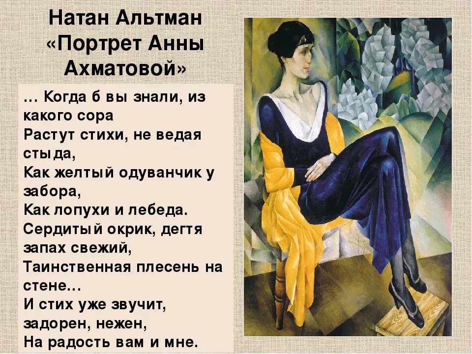 Портрет Анны Ахматовой Альтман. Художник Альтман портрет Анны Ахматовой. Стихи ахматовой про весну