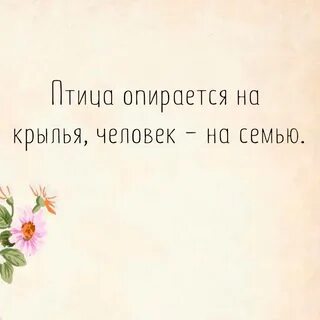 Птица сильна крыльями а человек