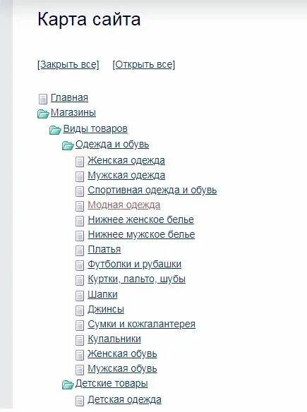Как сделать sitemap
