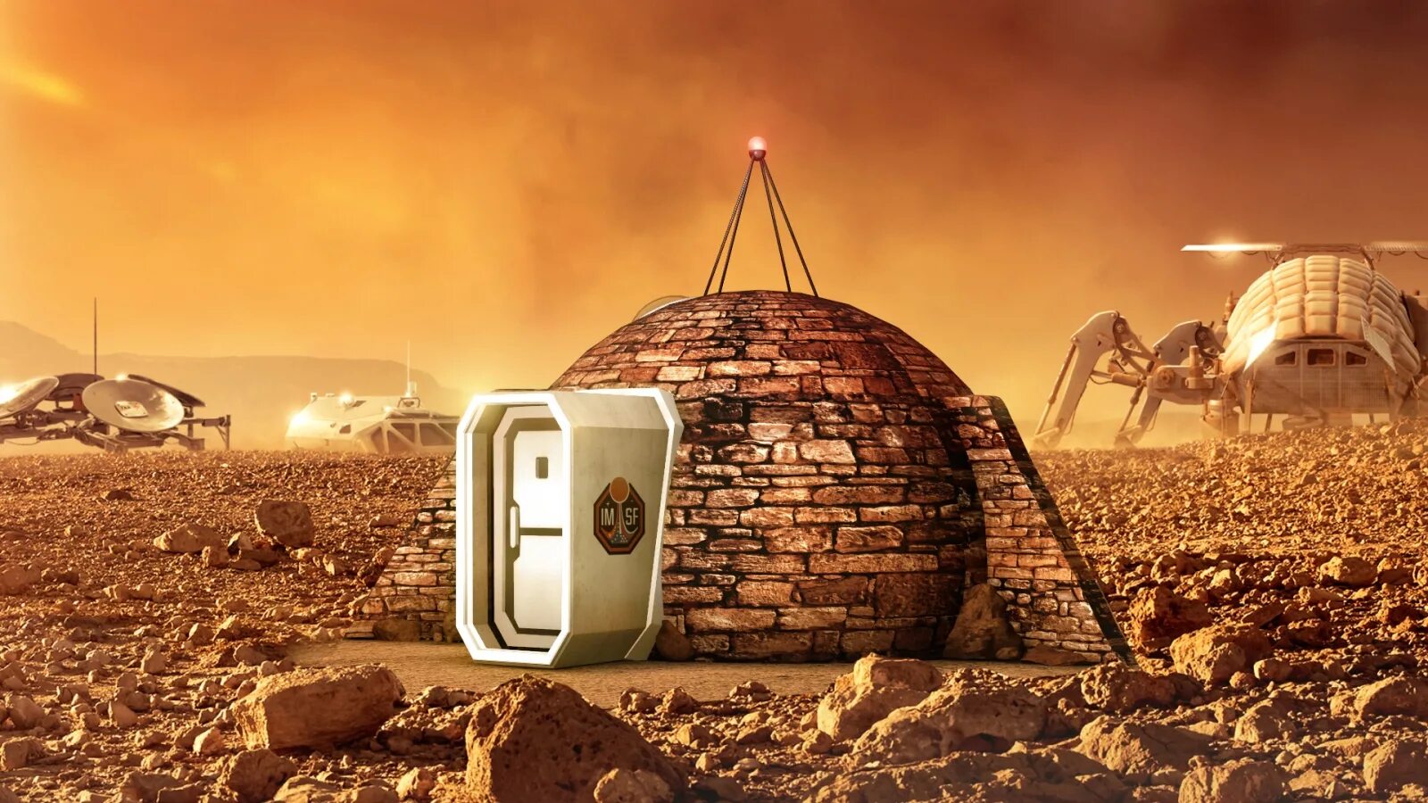 I would like to live on mars