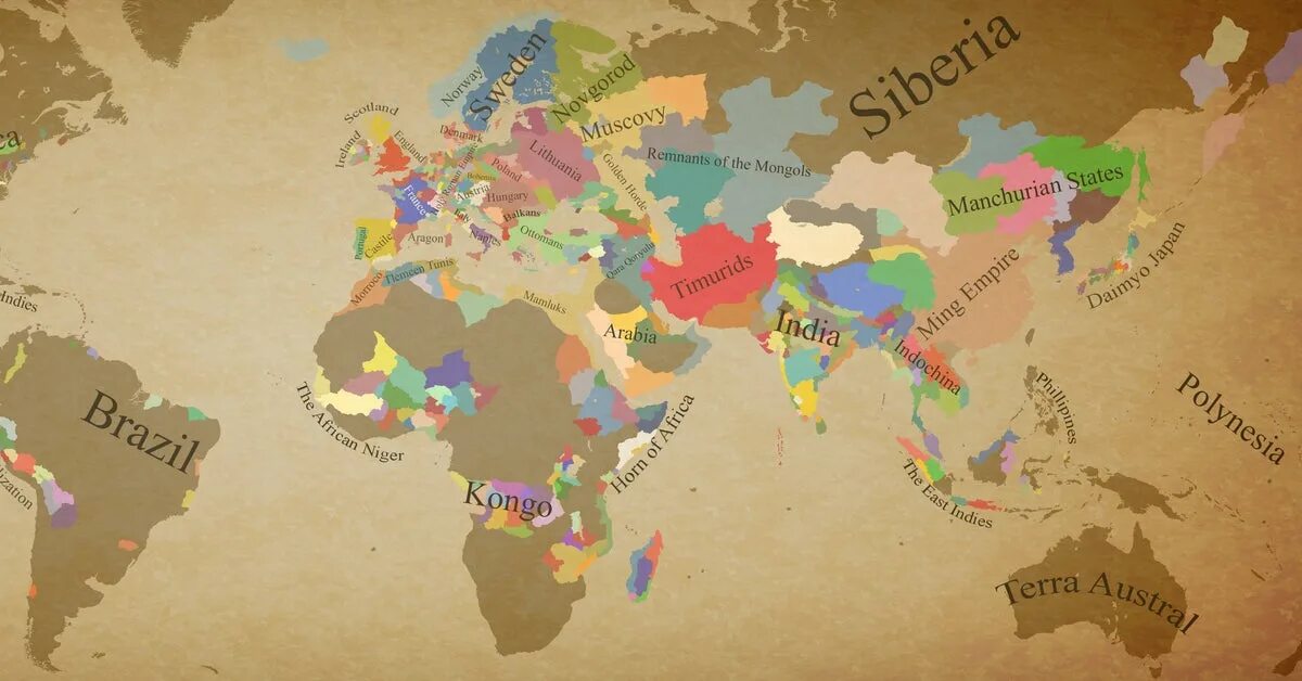 Когда будет 4 карта. Европа 1444 года карта Европы.