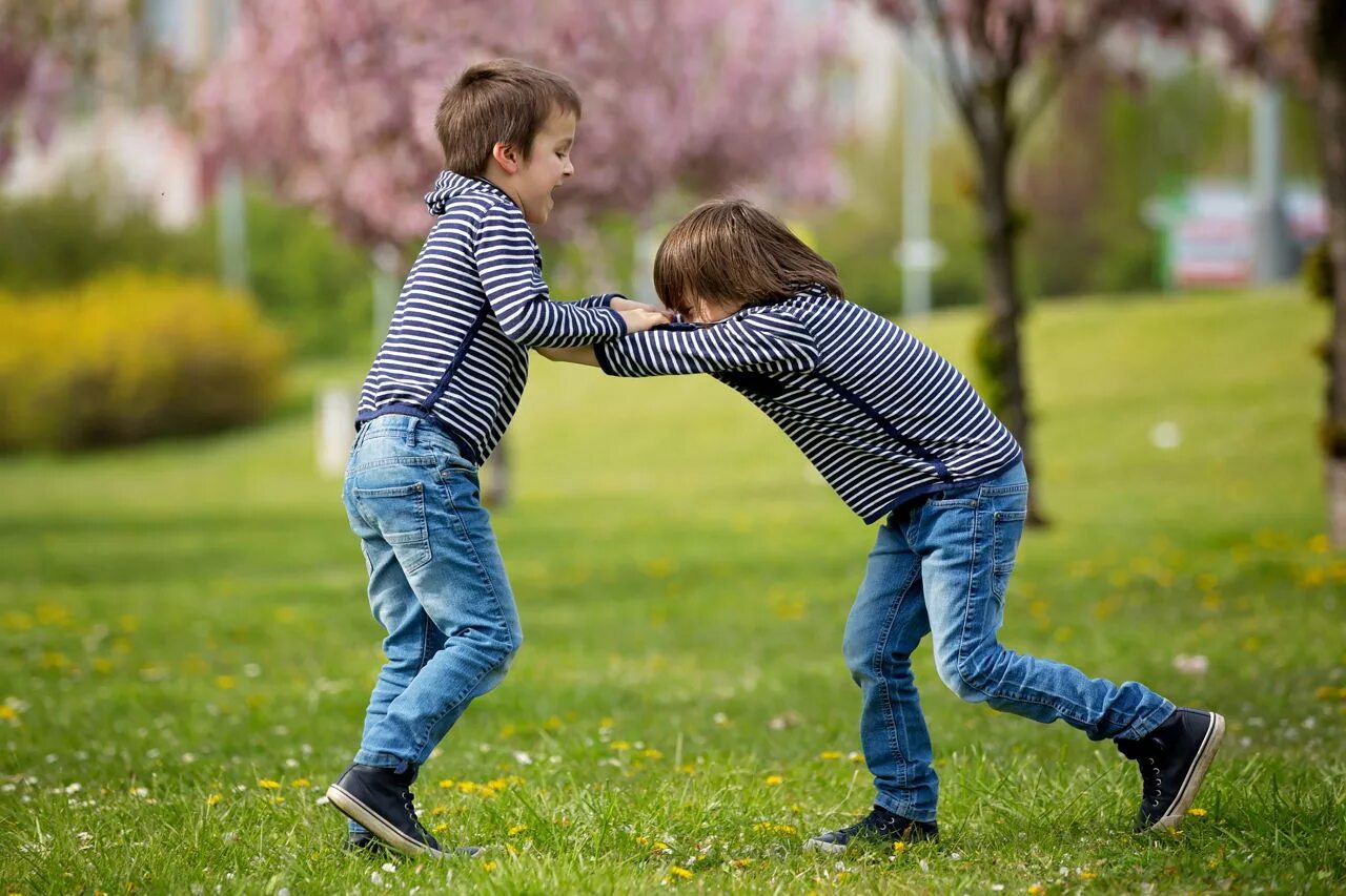 Brothers fighting