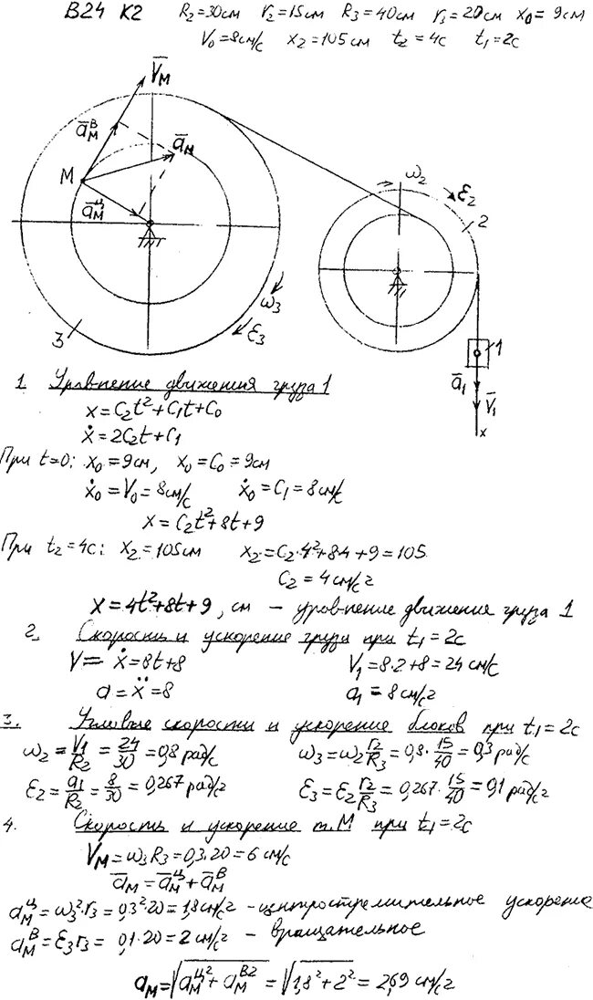 Задание механика 2. Решение задания к2 по теоретической механике. Теоретическая механика задача с2 решение. Теоретическая механика задача к-24.14. Теоретическая механика с4 Ермаков.