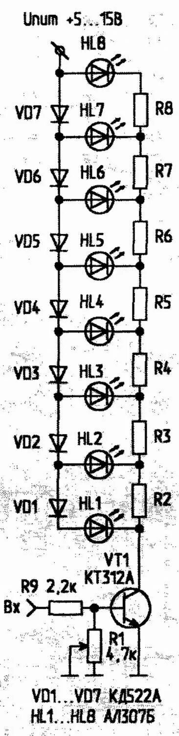 Индикатор уровня звука на светодиодах схема. Схема индикатора. Индикатор заряда аккумулятора на 12 вольт схема. Схема порогового индикатора напряжения. Схема индикатора разряда li-ion аккумулятора 12 в.