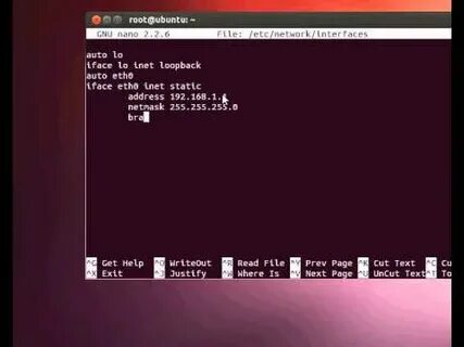 Addresses ubuntu