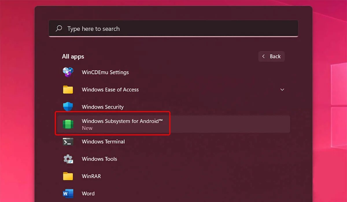 Windows subsystem for android tm. Windows subsystem for android.