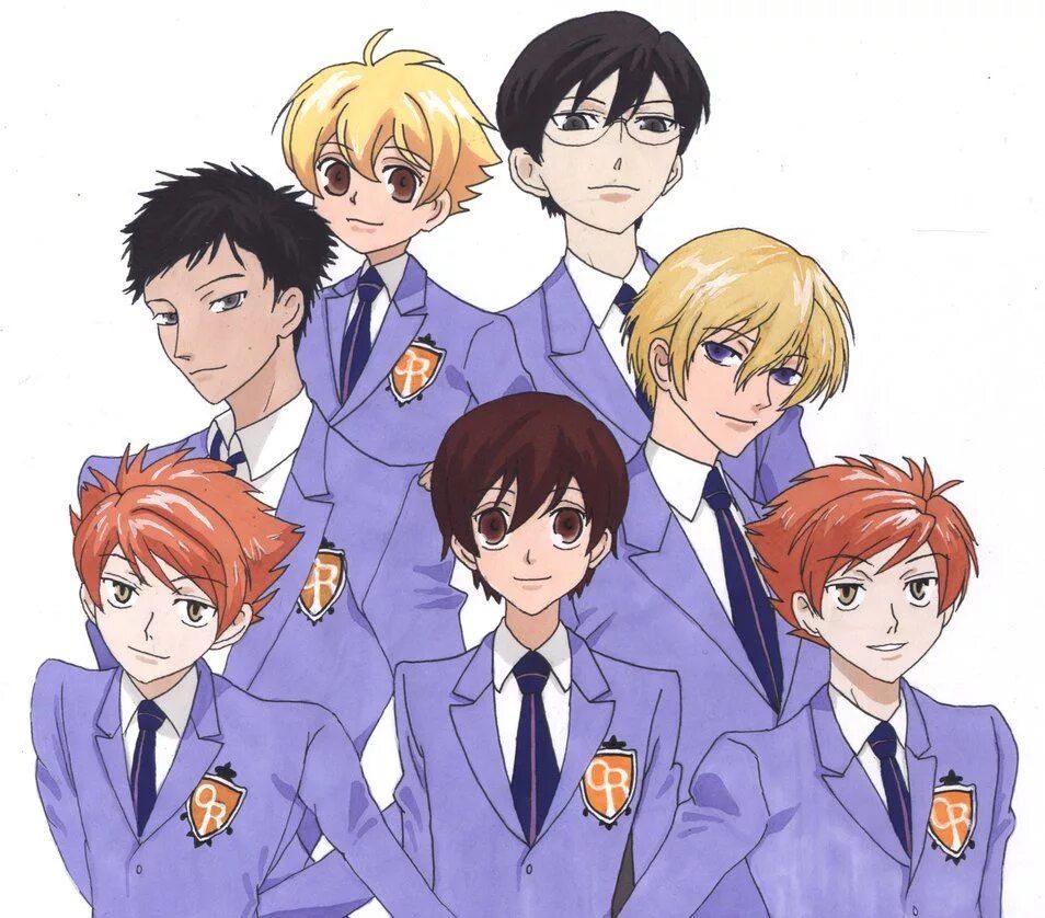 Ouran host club. Клуб свиданий старшей школы Оран.