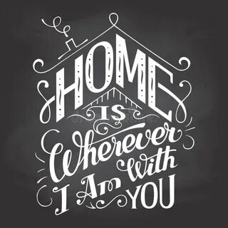 Home lettering