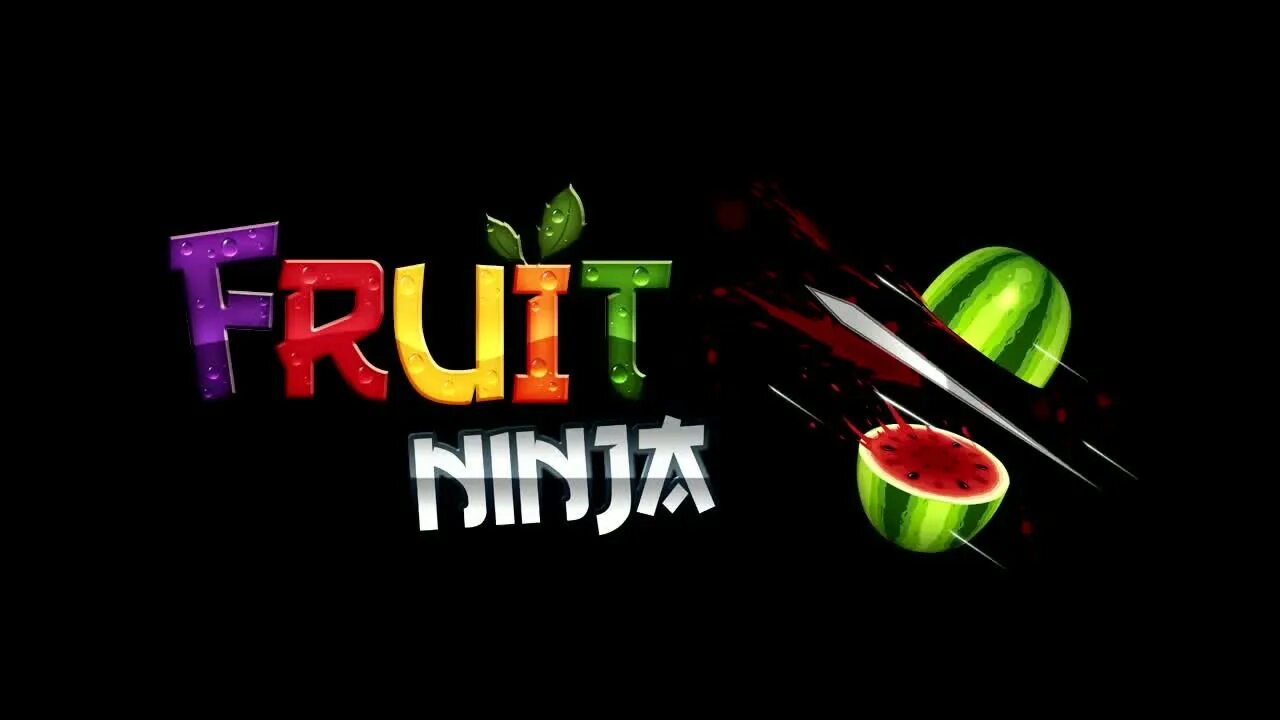 One fruit game. Fruit Ninja Fruit Ninja. Fruit Ninja фрукты. Fruit Ninja фон. Fruit Ninja логотип.