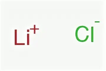 Хлорид лития гидролиз