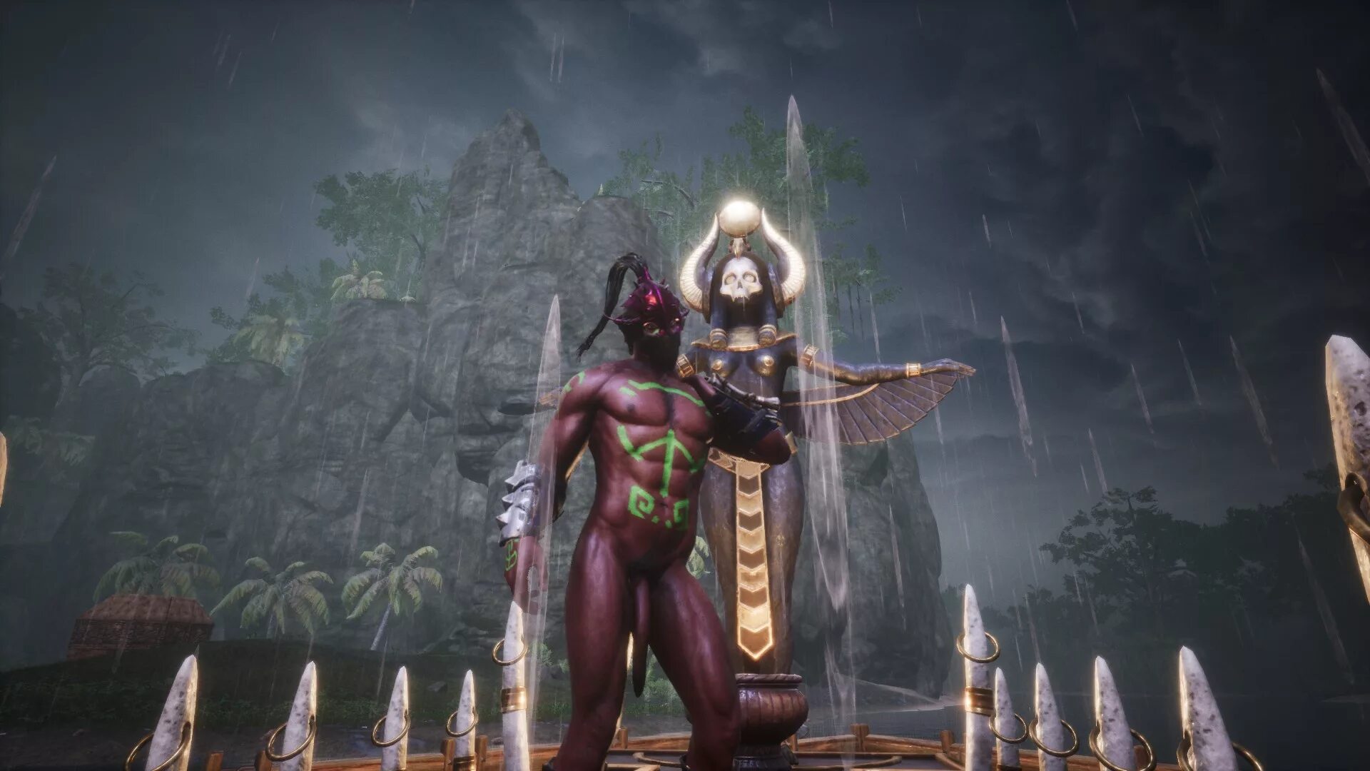 Conan exiles богиня деркето. Conan exiles пейзажи. Конан скверна. Зодчие аргоса броня conan exiles. Броня деркето conan exiles.