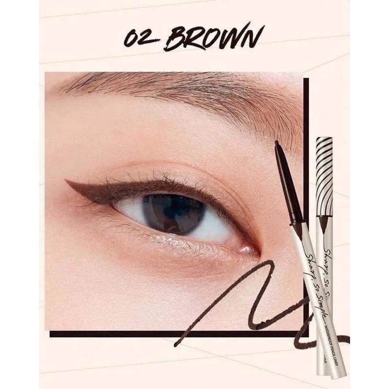 Clio sharp. Clio sharp so simple waterproof pencil liner. clio sharp, so simple waterproof.